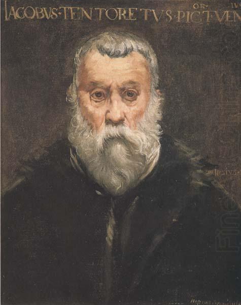 Edouard Manet Copie d'apres le Portrait du Tintoret par lui-meme (mk40) china oil painting image